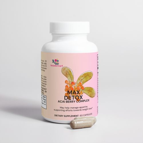 Max Detox Acai Berry Powerful Cleanse, Antioxidant Support Max Detox Acai Berry Powerful Cleanse, Antioxidant Support